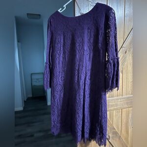 Purple dress size 14